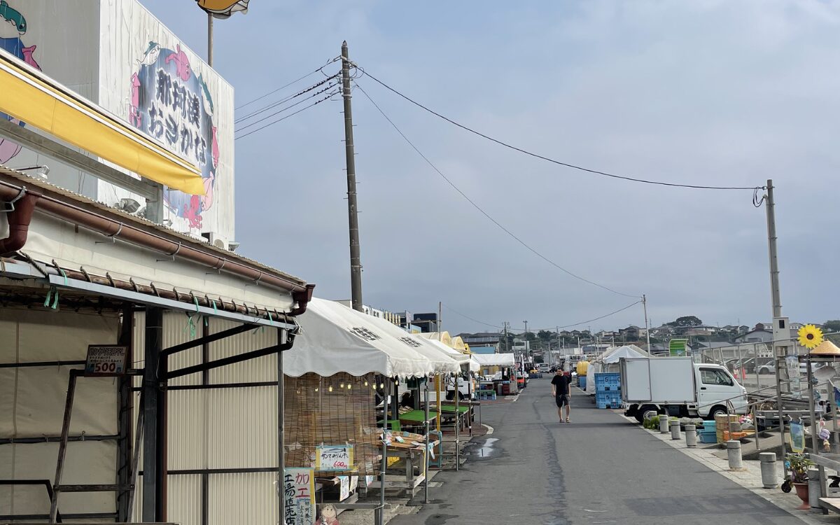 那珂湊おさかな市場の風景