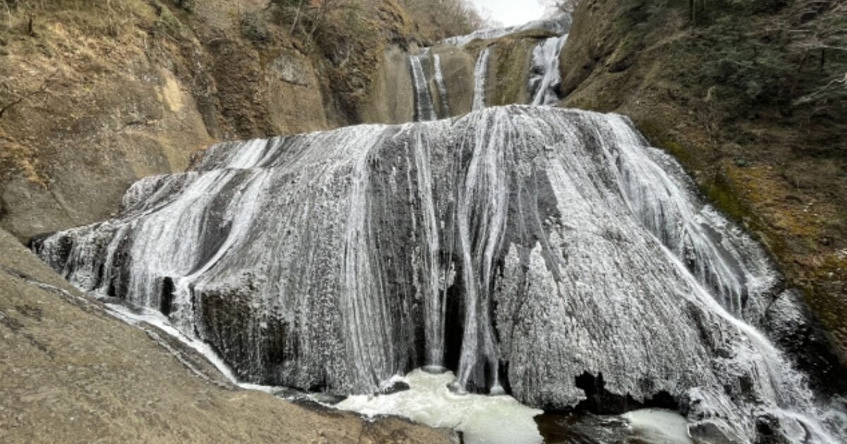 大子温泉　冬　カップル