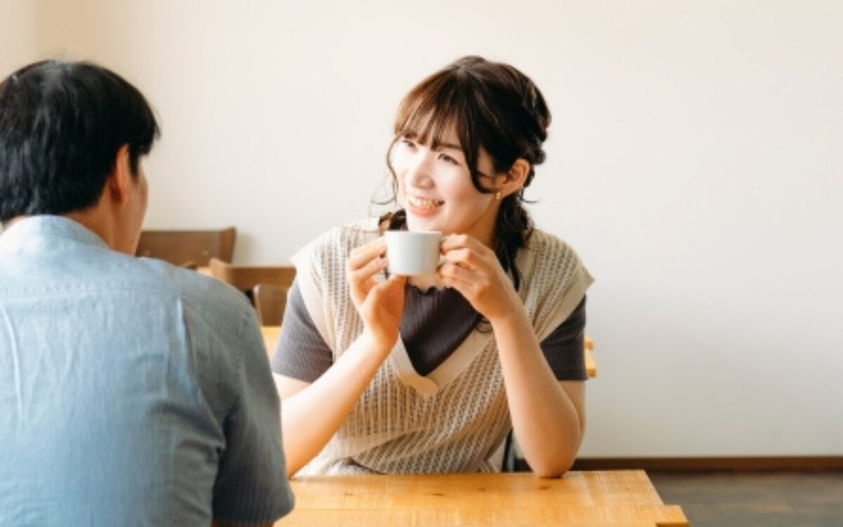 初めはお散歩デートやカフェデートから始めてみる